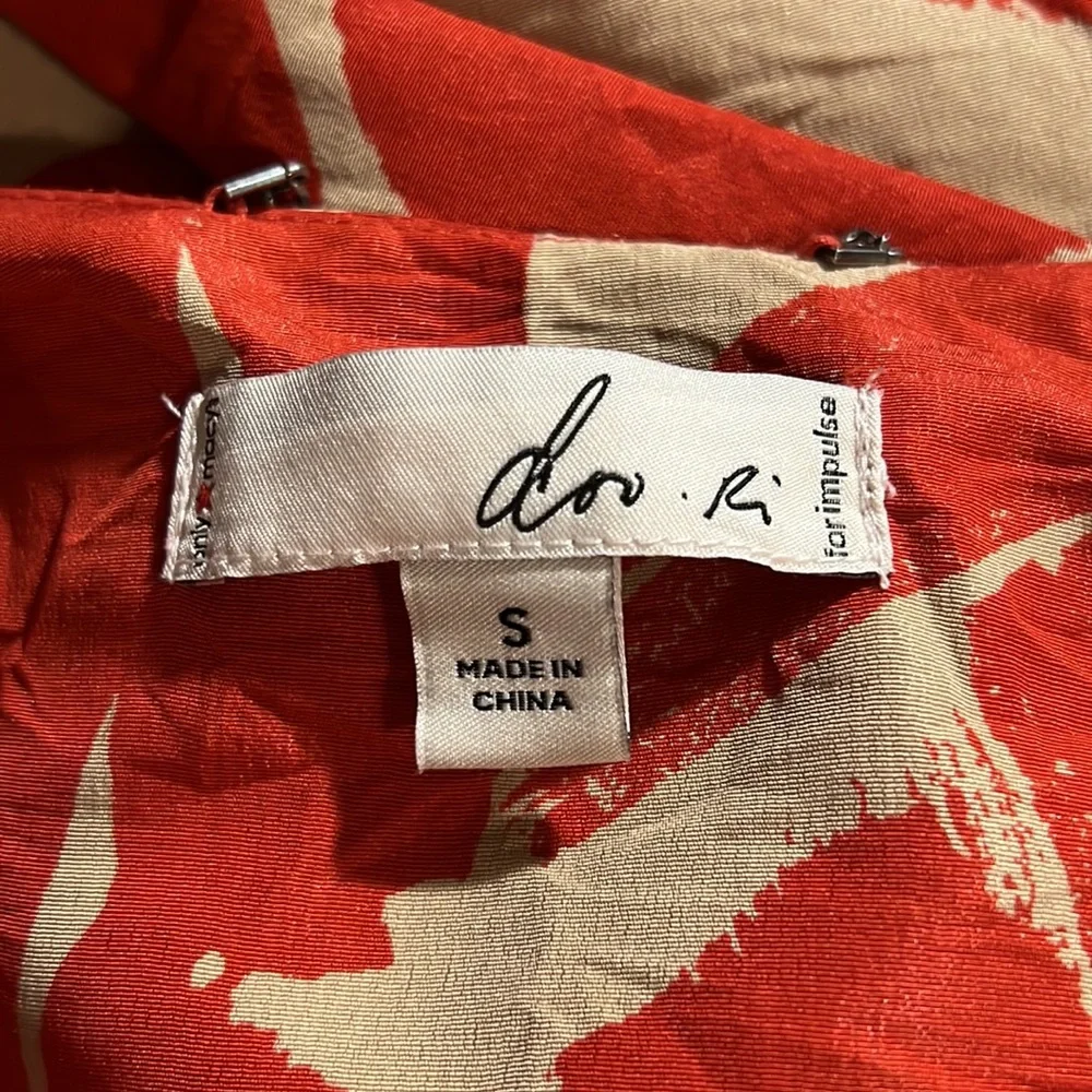 Doo.Ri Red-orange Light Weight Coat - Picture 11 of 14